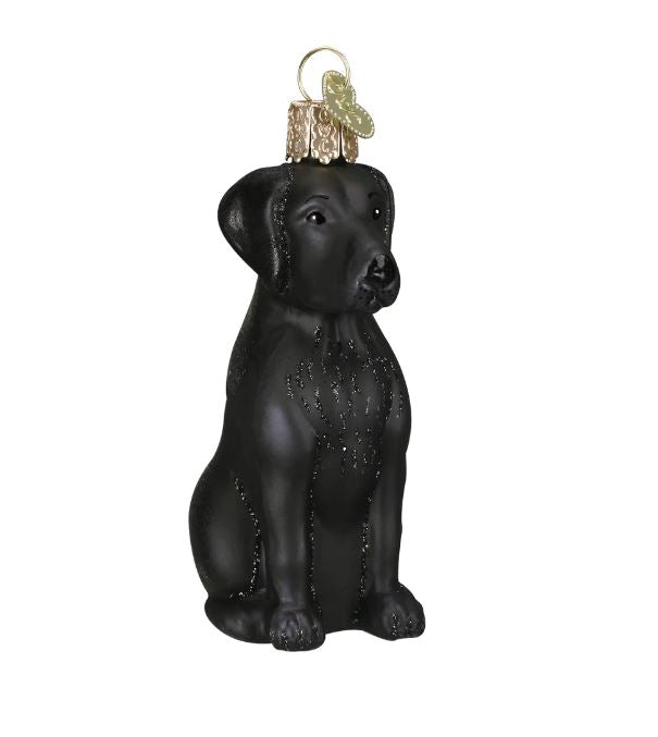Black Labrador Ornament