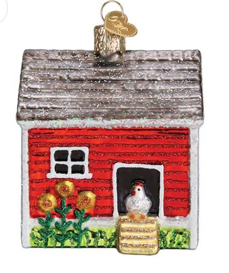 Chicken Coop Ornament