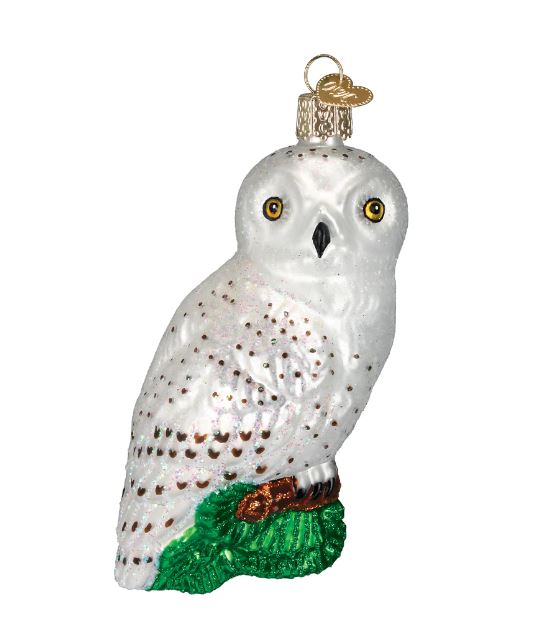 Great White Owl Ornament