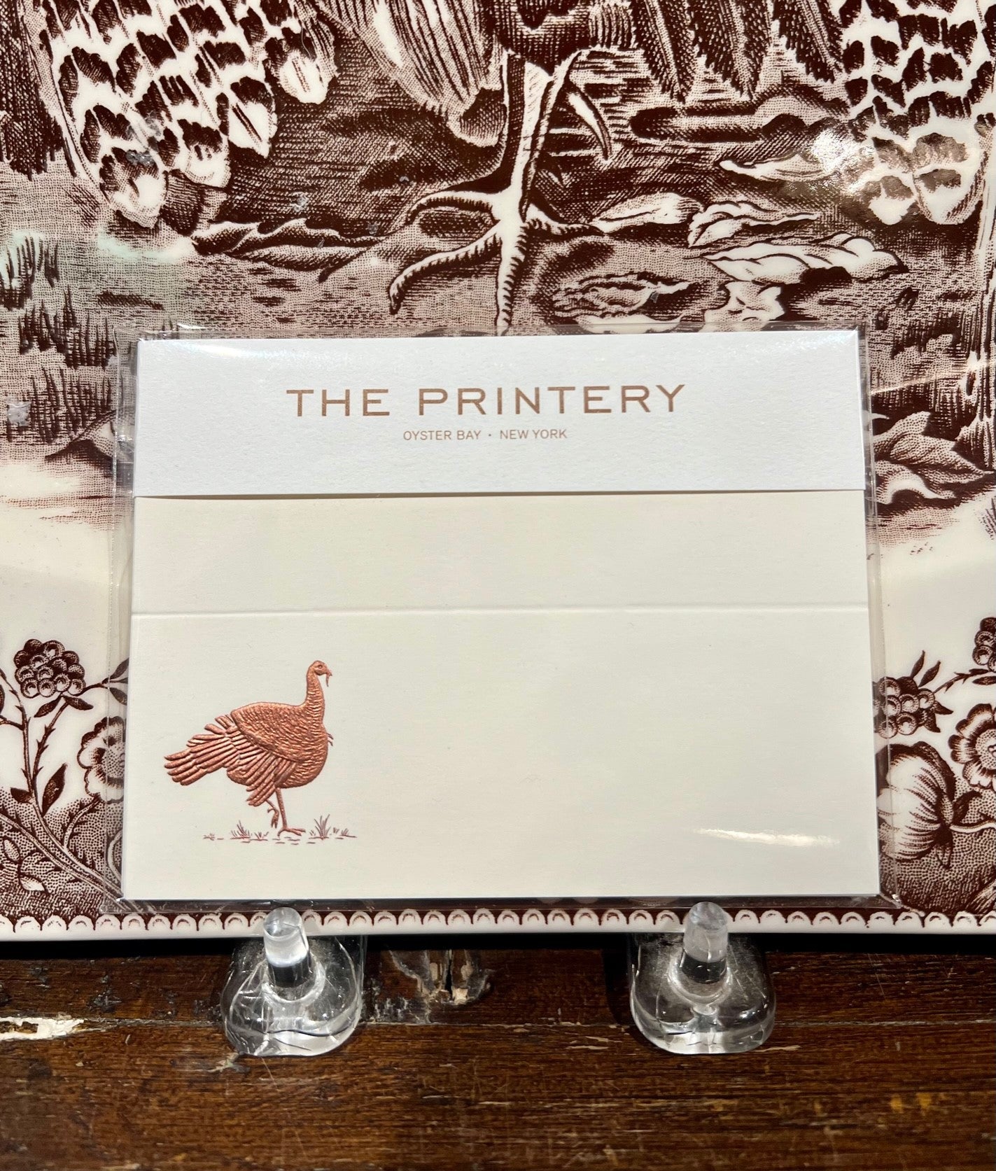 The Printery - Set of 10 Turkey Place Cards