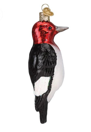 Red Headed Woodpecker Ornament