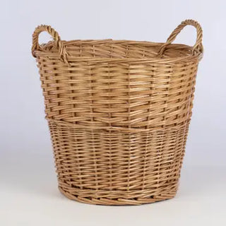 Round Willow Basket - Light